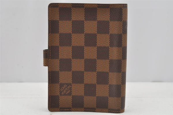Authentic Louis Vuitton Damier Agenda PM Notebook Cover R20700 LV 0038J