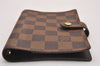 Authentic Louis Vuitton Damier Agenda PM Notebook Cover R20700 LV 0038J