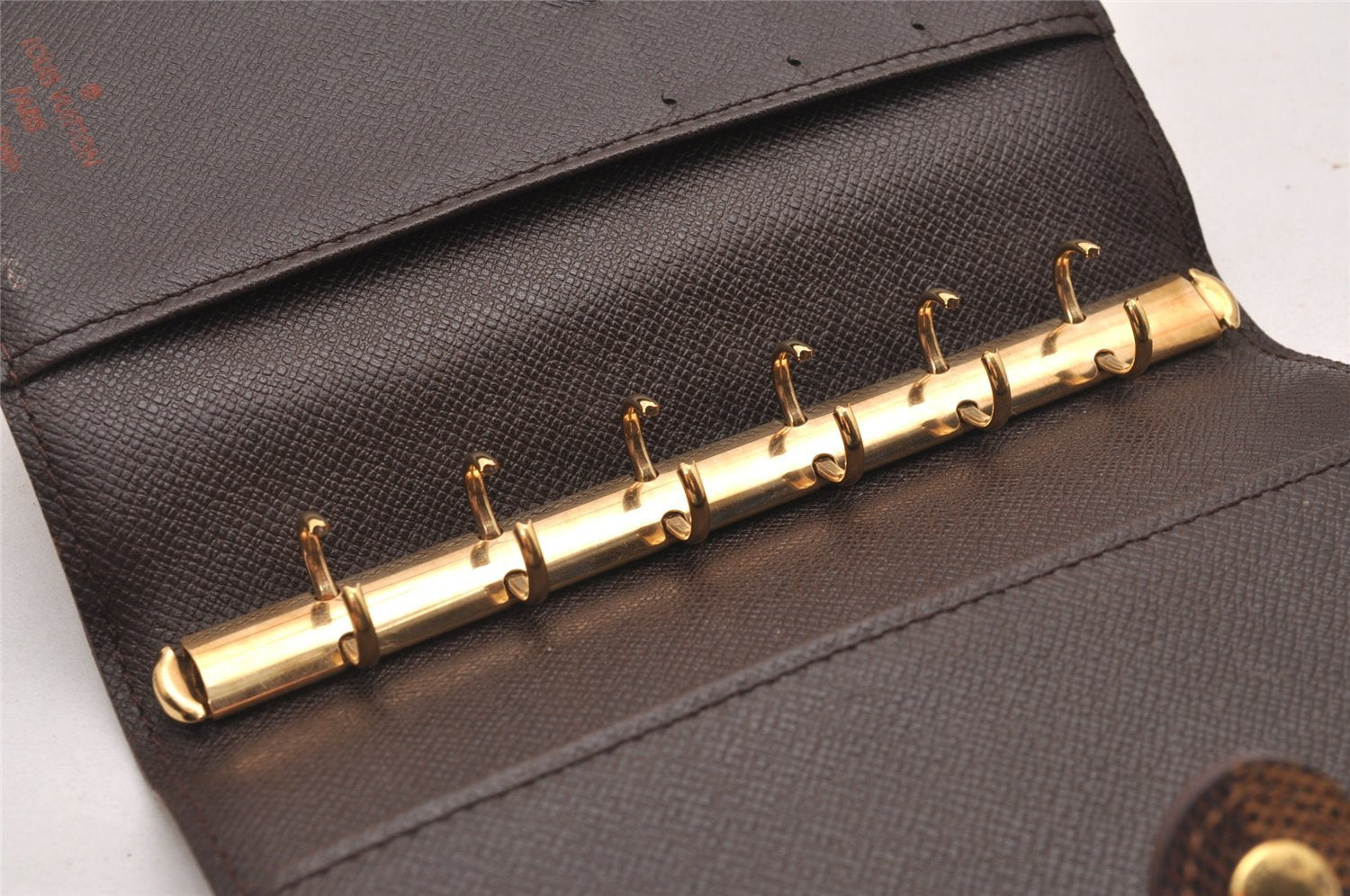 Authentic Louis Vuitton Damier Agenda PM Notebook Cover R20700 LV 0038J