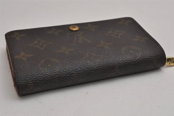 Auth Louis Vuitton Monogram Porte Monnaie Billets Tresor Wallet M61730 LV 0038K