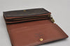 Auth Louis Vuitton Monogram Porte Monnaie Billets Tresor Wallet M61730 LV 0038K