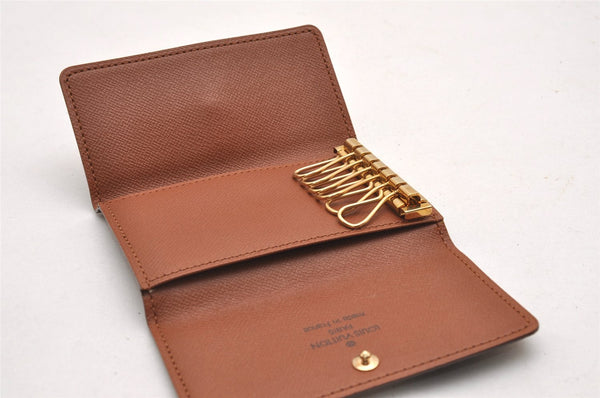 Authentic Louis Vuitton Monogram Multicles 6 Six Hooks Key Case M62630 LV 0039J