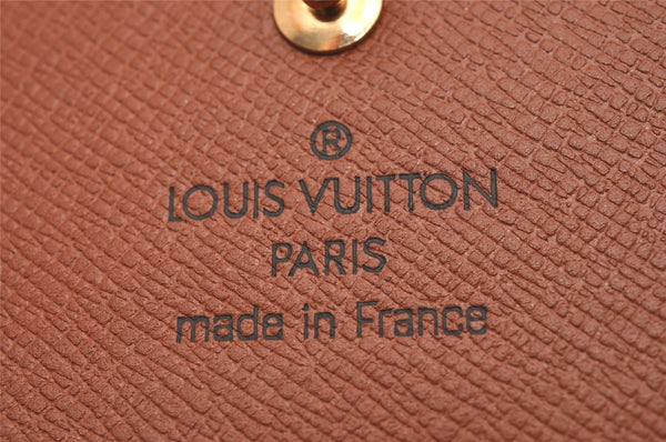 Authentic Louis Vuitton Monogram Multicles 6 Six Hooks Key Case M62630 LV 0039J