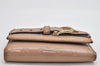 Authentic GUCCI Micro Guccissima 6 Key Case Holder GG Enamel 309759 Beige 0039K