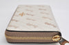 Authentic COACH Vintage Long Wallet Purse PVC Leather C3547 White Beige 0043K