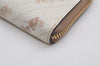 Authentic COACH Vintage Long Wallet Purse PVC Leather C3547 White Beige 0043K
