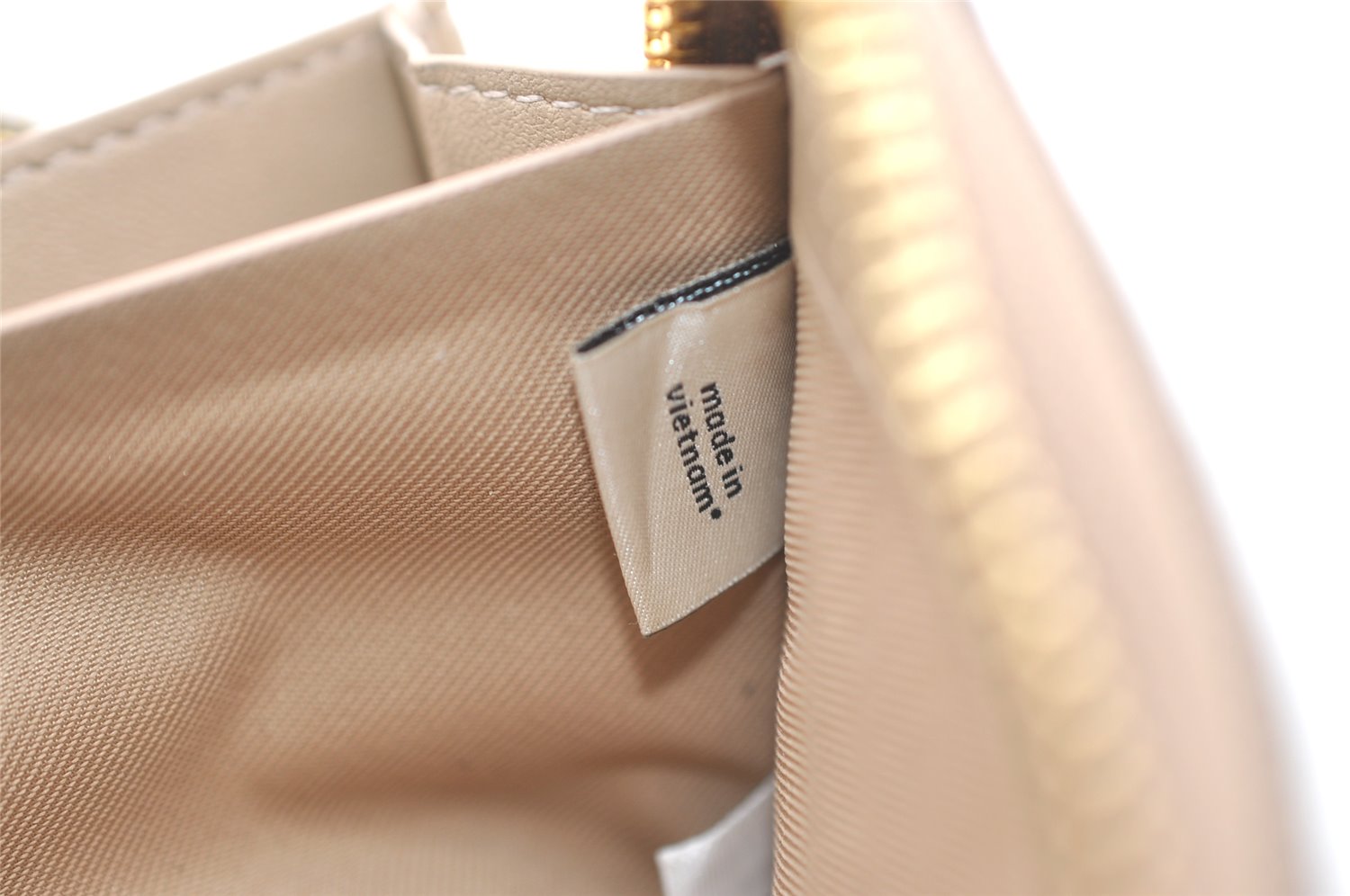 Authentic COACH Vintage Long Wallet Purse PVC Leather C3547 White Beige 0043K