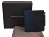 Authentic BOTTEGA VENETA Vintage Bifold Wallet Purse Navy Blue Box 0044K