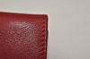 Authentic GUCCI Horsebit 6 Key Case Holder Purse Leather Red Box 0045K