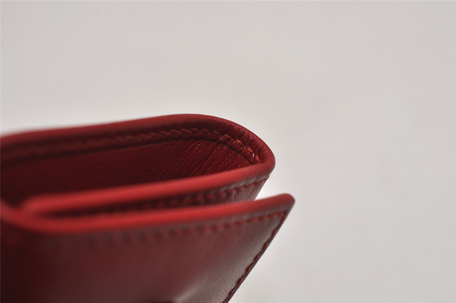 Authentic GUCCI Horsebit 6 Key Case Holder Purse Leather Red Box 0045K
