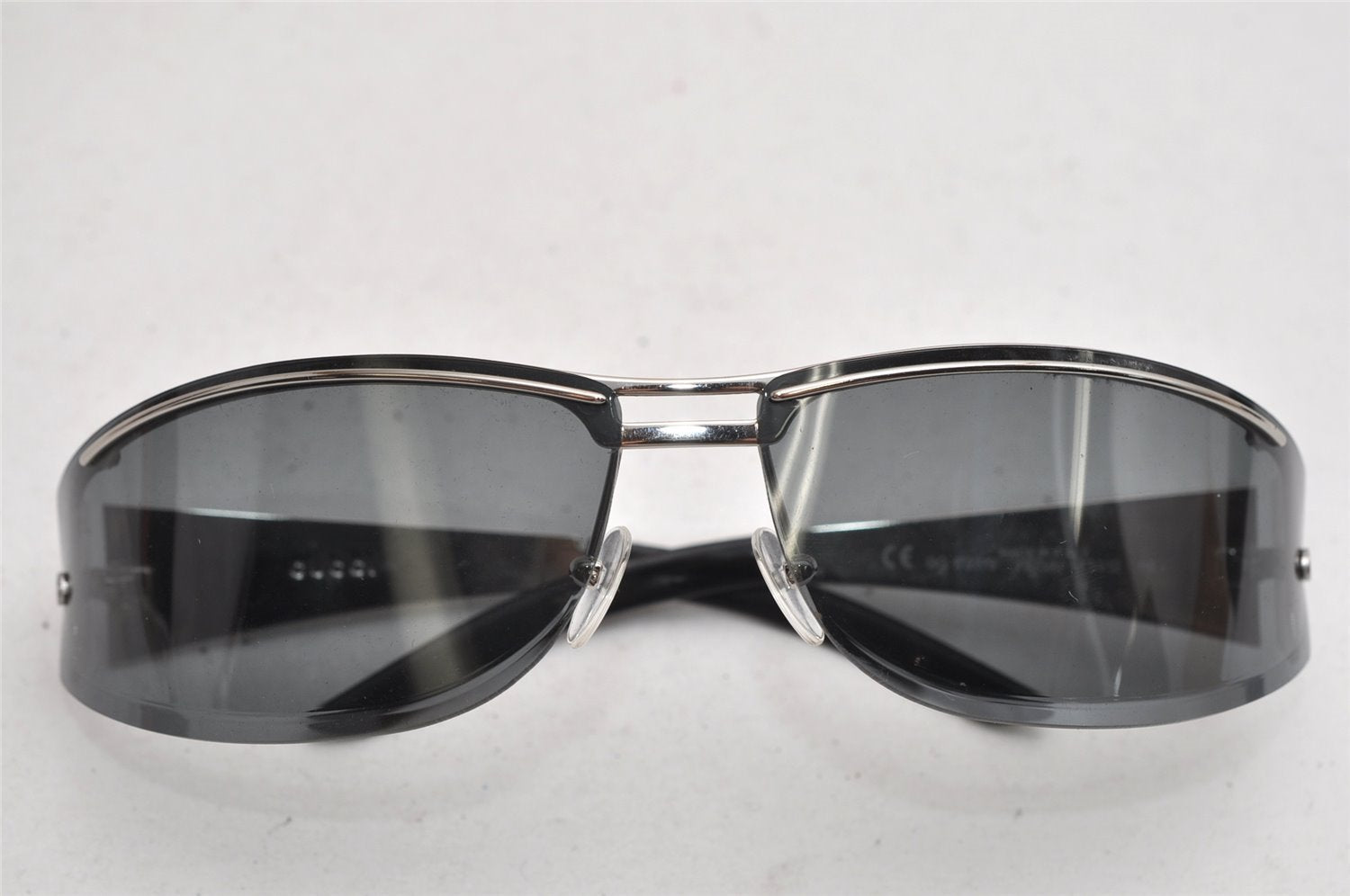 Authentic GUCCI Vintage Sunglasses GG 1727/S Titanium Black 0046K