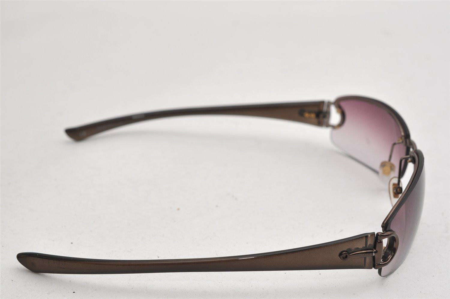 Authentic GUCCI Horsebit Vintage Sunglasses GG 2743/F/S Plastic Brown 0047K