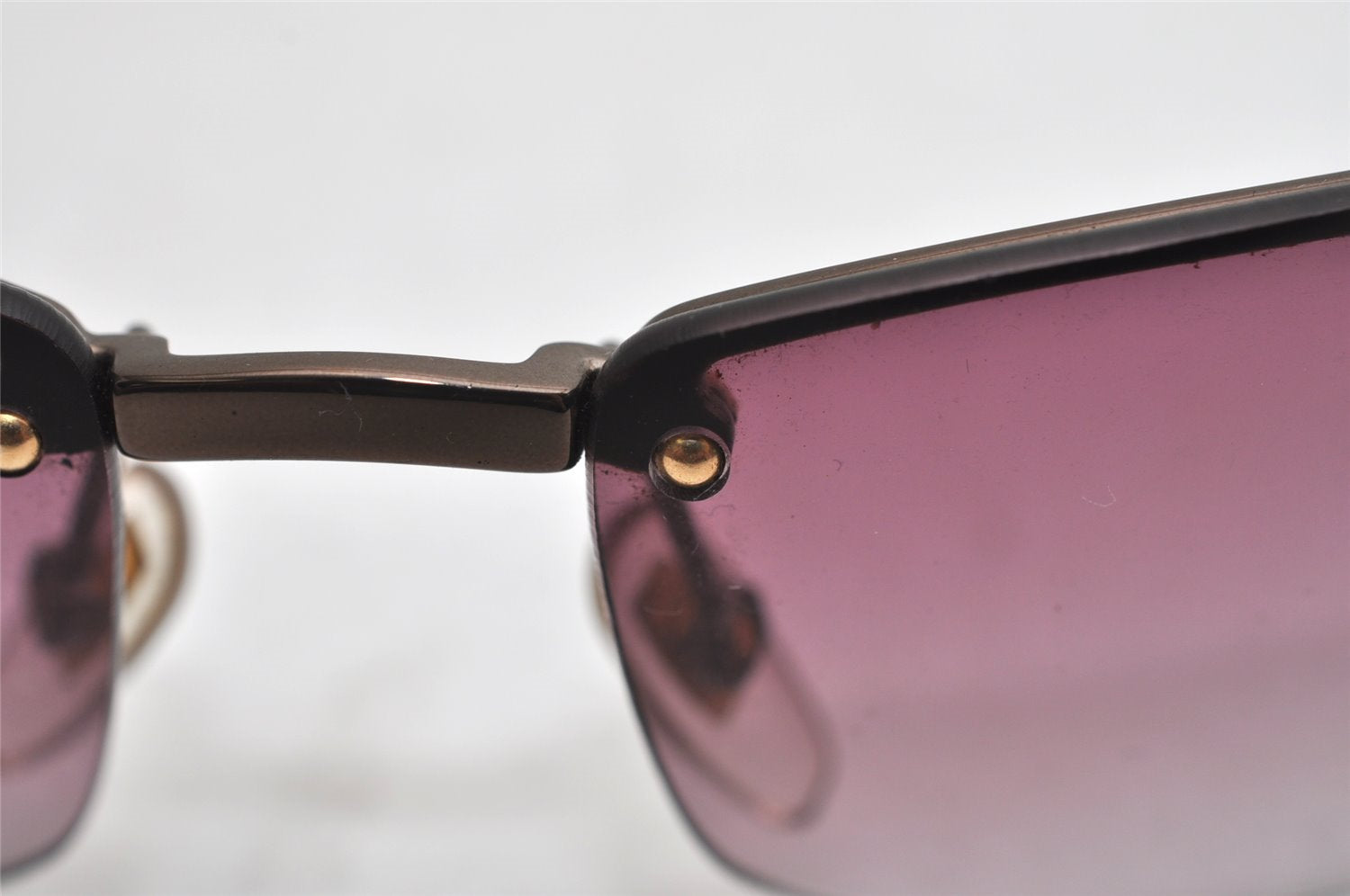 Authentic GUCCI Horsebit Vintage Sunglasses GG 2743/F/S Plastic Brown 0047K