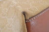 Authentic GUCCI Vintage Shoulder Tote Bag GG Nylon Leather 131230 Beige 0050J