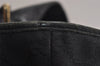 Authentic GUCCI Vintage Shoulder Tote Bag GG Canvas Leather 0021098 Black 0052K