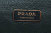 Authentic PRADA Vintage Leather Nappa Hand Bag Briefcase Business Black 0054H