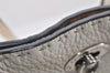 Authentic FENDI Vintage Selleria Shoulder Tote Bag Leather White 0054J