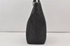 Authentic GUCCI Vintage Shoulder Tote Bag GG Canvas Leather 31243 Black 0054K