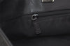 Authentic GUCCI Vintage Shoulder Tote Bag GG Canvas Leather 31243 Black 0054K