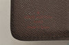 Authentic Louis Vuitton Damier Compact Zip Bifold Wallet Purse N61668 LV 0055J