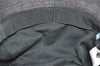 Authentic GUCCI Vintage Bucket Hat GG Canvas Leather Size XL Black 0056K