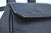 Authentic Christian Dior Waist Bag Pouch Purse Leather Navy Blue CD 0057J