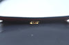 Authentic Christian Dior Waist Bag Pouch Purse Leather Navy Blue CD 0057J