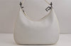 Authentic GUCCI Shoulder Cross Body Bag Purse Leather 0013315 White 0057K