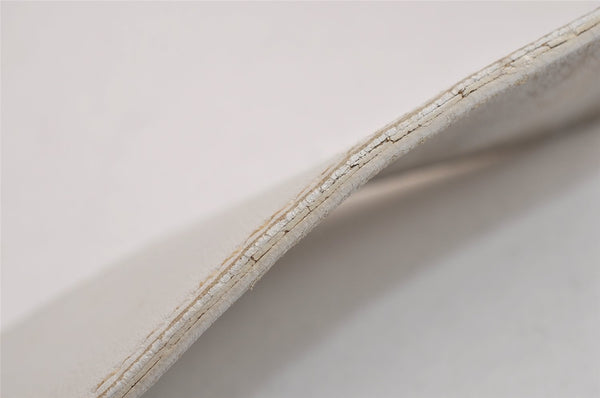 Authentic GUCCI Shoulder Cross Body Bag Purse Leather 0013315 White 0057K