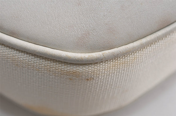 Authentic GUCCI Shoulder Cross Body Bag Purse Leather 0013315 White 0057K