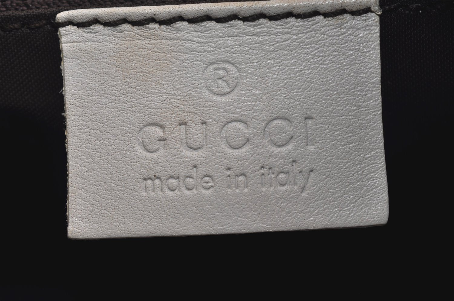 Authentic GUCCI Shoulder Cross Body Bag Purse Leather 0013315 White 0057K