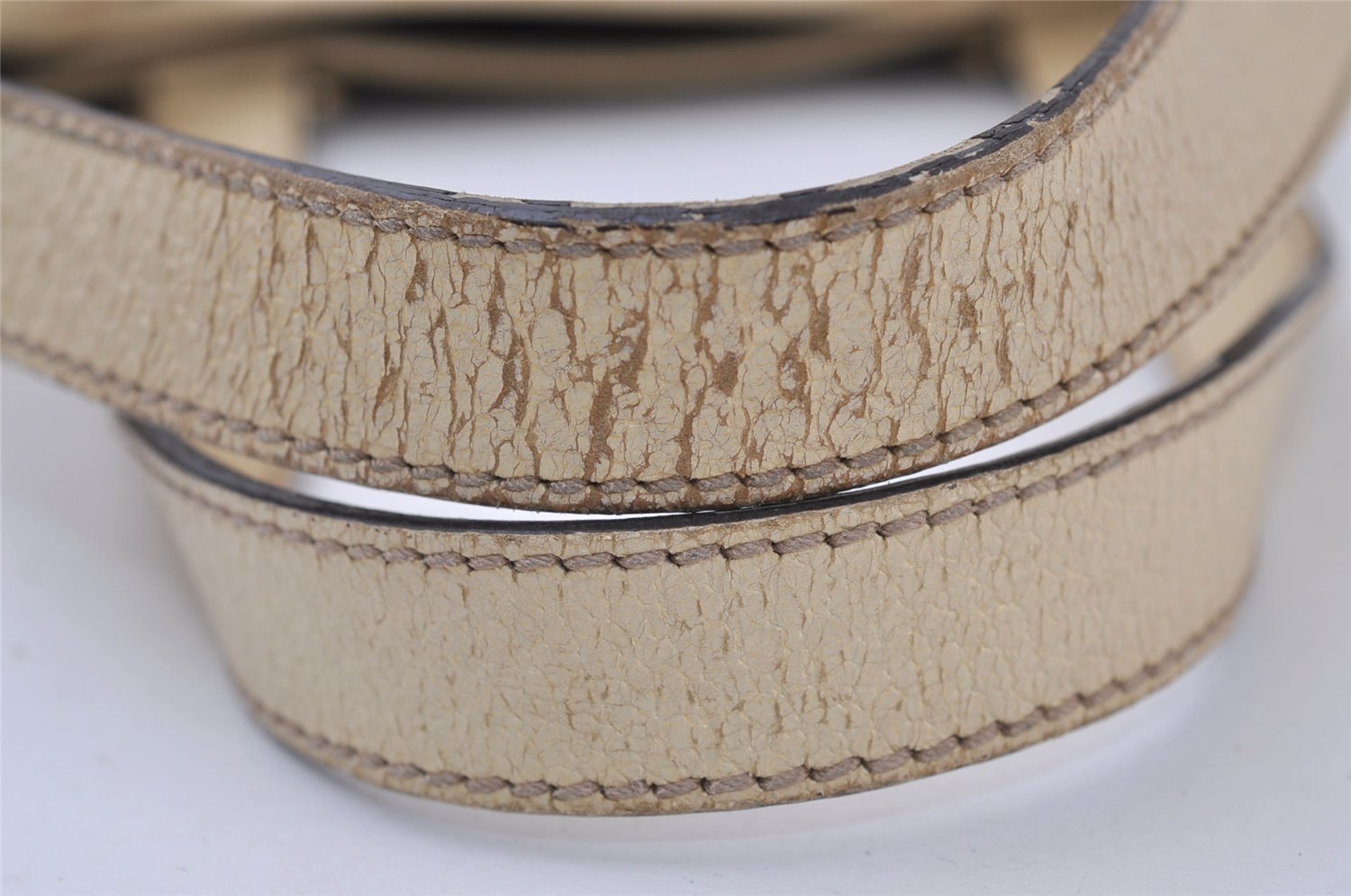 Authentic GUCCI Charmy Shoulder Tote Bag GG Canvas Leather 153361 Brown 0059J