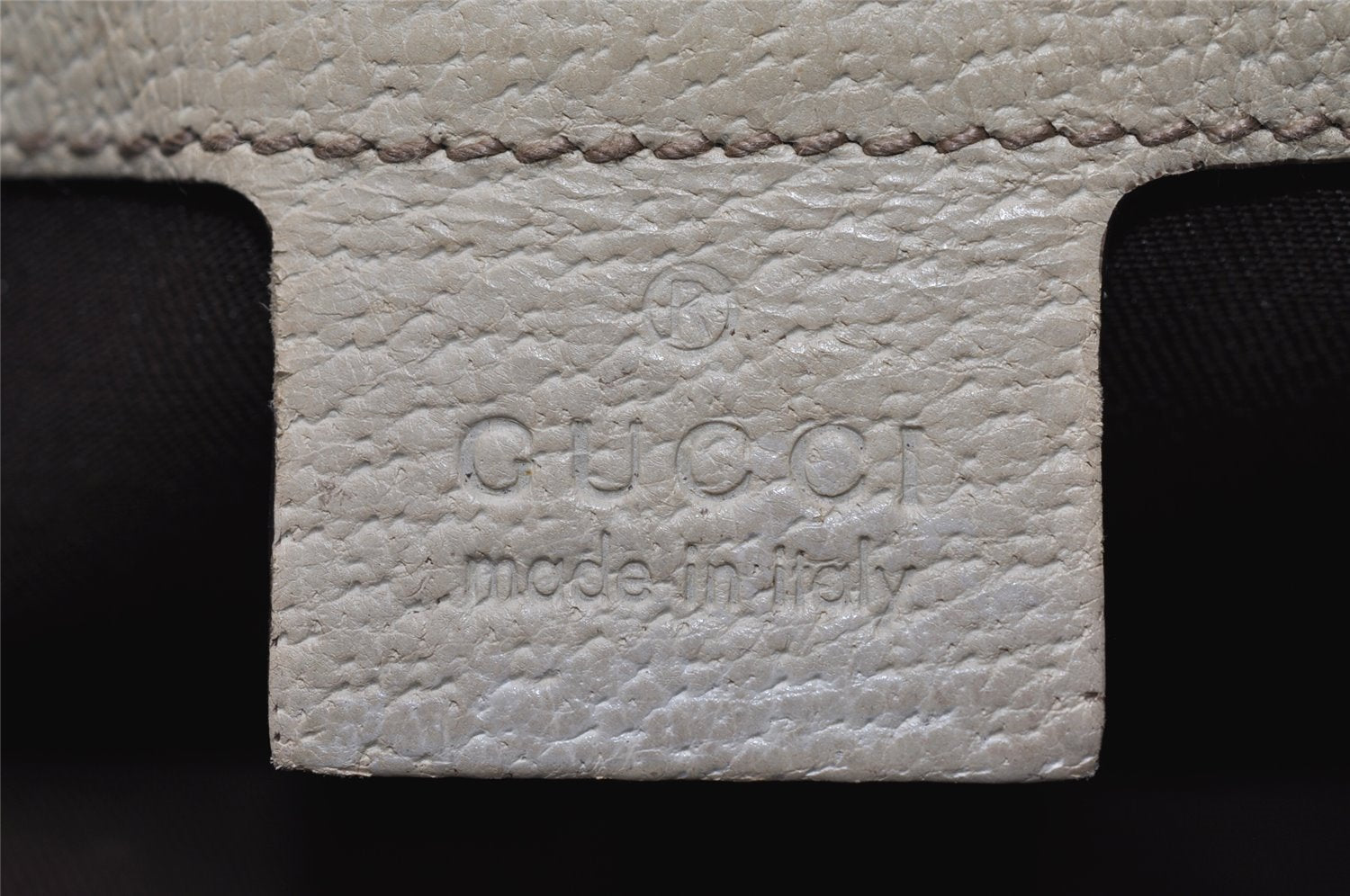 Authentic GUCCI Charmy Shoulder Tote Bag GG Canvas Leather 153361 Brown 0059J