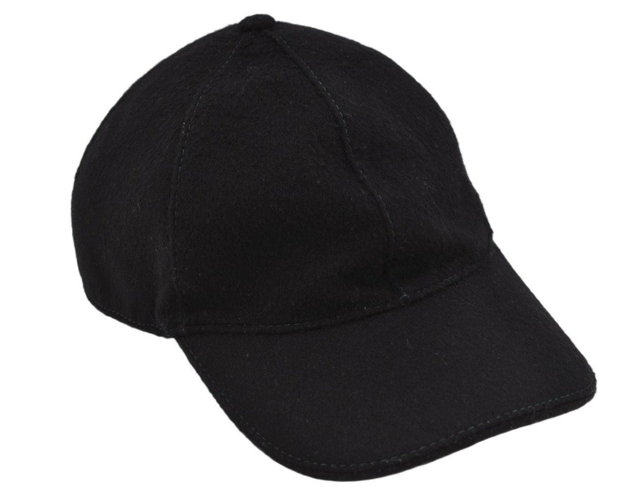 Authentic GUCCI Vintage Web Sherry Line Cap Wool Size S Black 0059K
