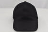 Authentic GUCCI Vintage Web Sherry Line Cap Wool Size S Black 0059K
