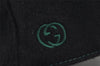 Authentic GUCCI Vintage Web Sherry Line Cap Wool Size S Black 0059K