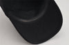 Authentic GUCCI Vintage Web Sherry Line Cap Wool Size S Black 0059K