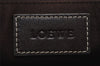 Authentic LOEWE Anagram Shoulder Cross Body Bag Purse PVC Leather White 0060J