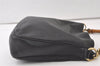 Authentic GUCCI Bamboo 2Way Shoulder Hand Bag Purse Leather 0011638 Black 0060K