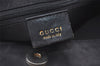 Authentic GUCCI Bamboo 2Way Shoulder Hand Bag Purse Leather 0011638 Black 0060K