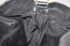 Authentic GUCCI Bamboo 2Way Shoulder Hand Bag Purse Leather 0011638 Black 0060K
