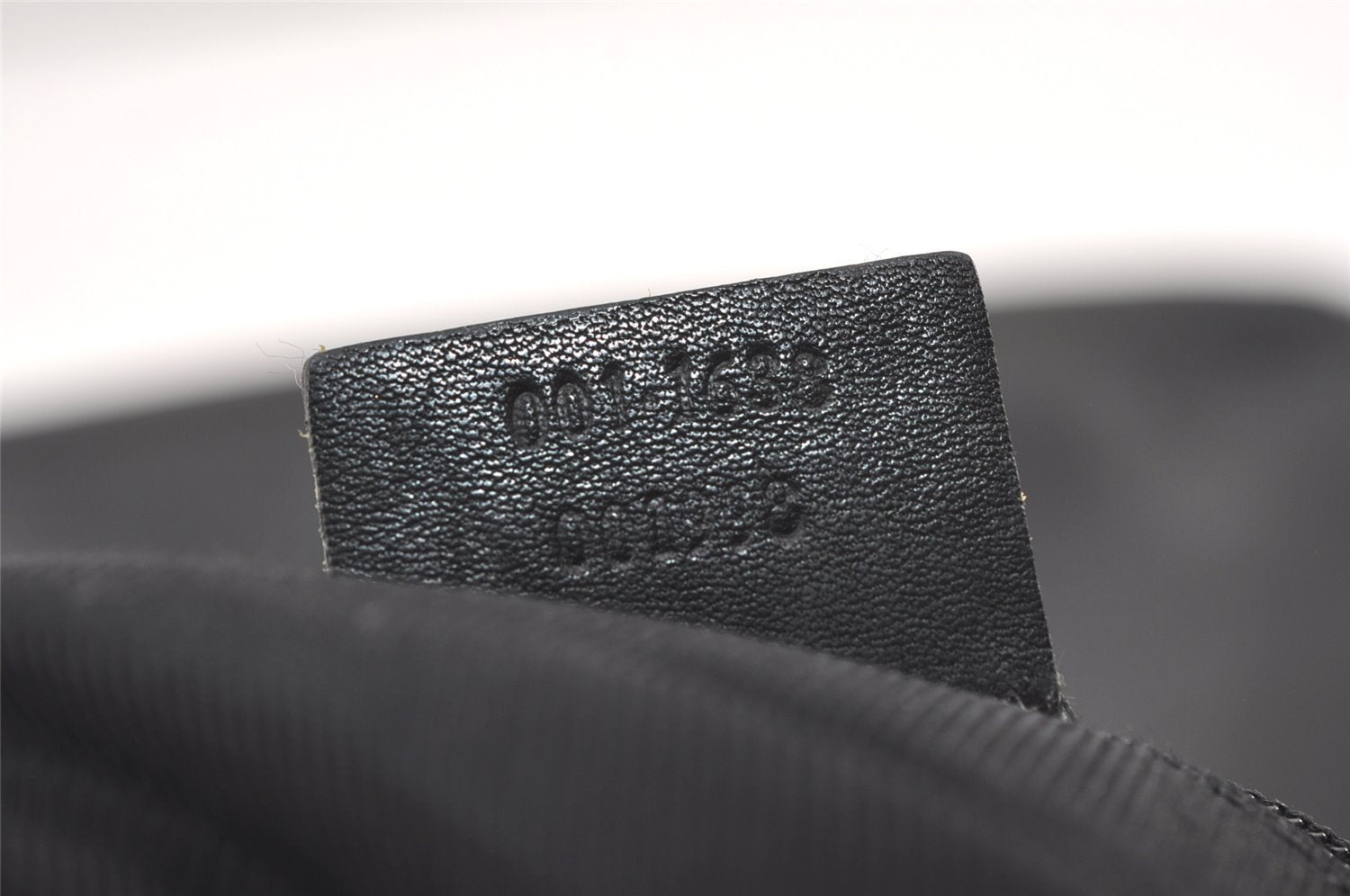 Authentic GUCCI Bamboo 2Way Shoulder Hand Bag Purse Leather 0011638 Black 0060K