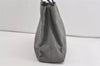 Authentic PRADA Vintage Nylon Tessuto Plastic Chain Shoulder Hand Bag Gray 0064I