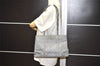 Authentic PRADA Vintage Nylon Tessuto Plastic Chain Shoulder Hand Bag Gray 0064I