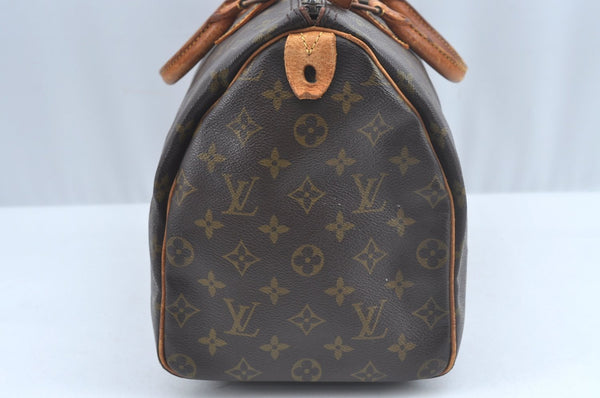 Authentic Louis Vuitton Monogram Speedy 35 Hand Boston Bag Old Model Junk 0065J