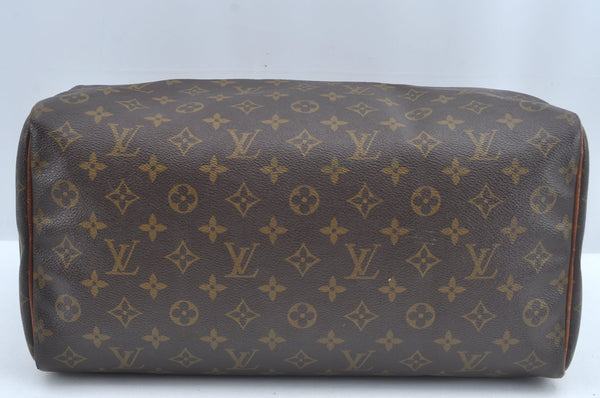 Authentic Louis Vuitton Monogram Speedy 35 Hand Boston Bag Old Model Junk 0065J