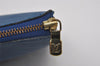 Authentic Louis Vuitton Epi Pochette Accessoires Pouch Blue M52945 LV 0066J