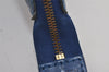 Authentic Louis Vuitton Epi Pochette Accessoires Pouch Blue M52945 LV 0066J