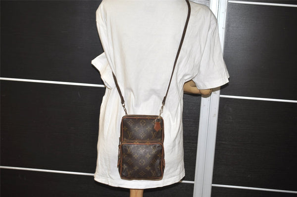 Authentic Louis Vuitton Monogram Amazone Shoulder Cross Body Bag Old Model 0067J
