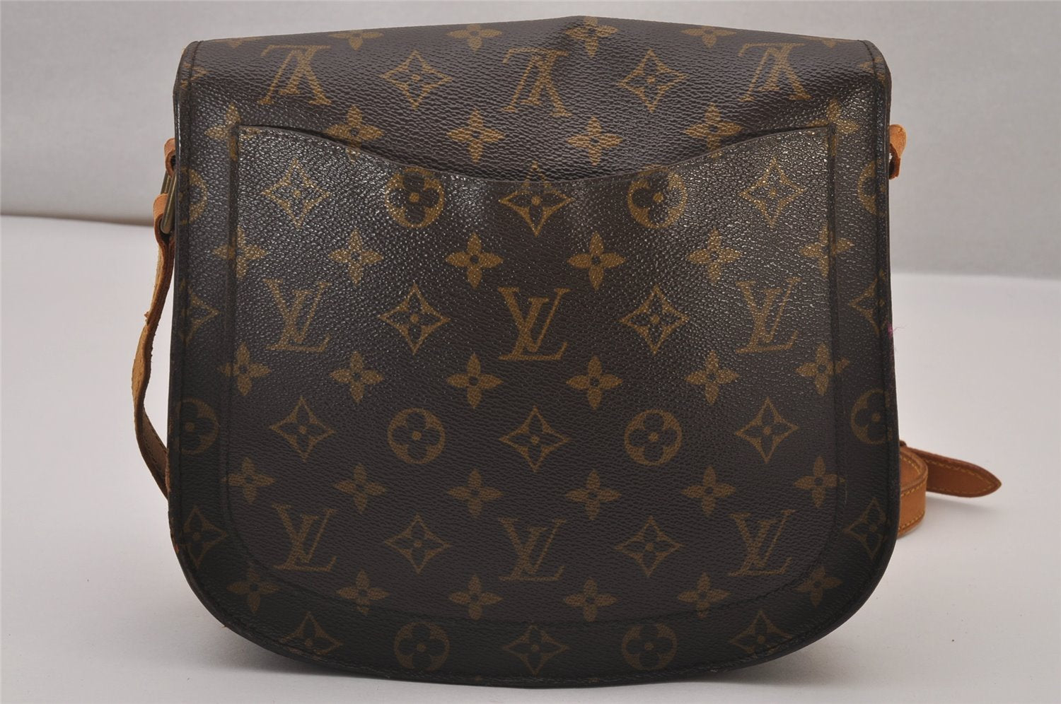 Authentic Louis Vuitton Monogram Saint Cloud GM M51242 Shoulder Bag Junk 0068J